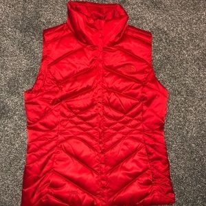 North face puffer vest